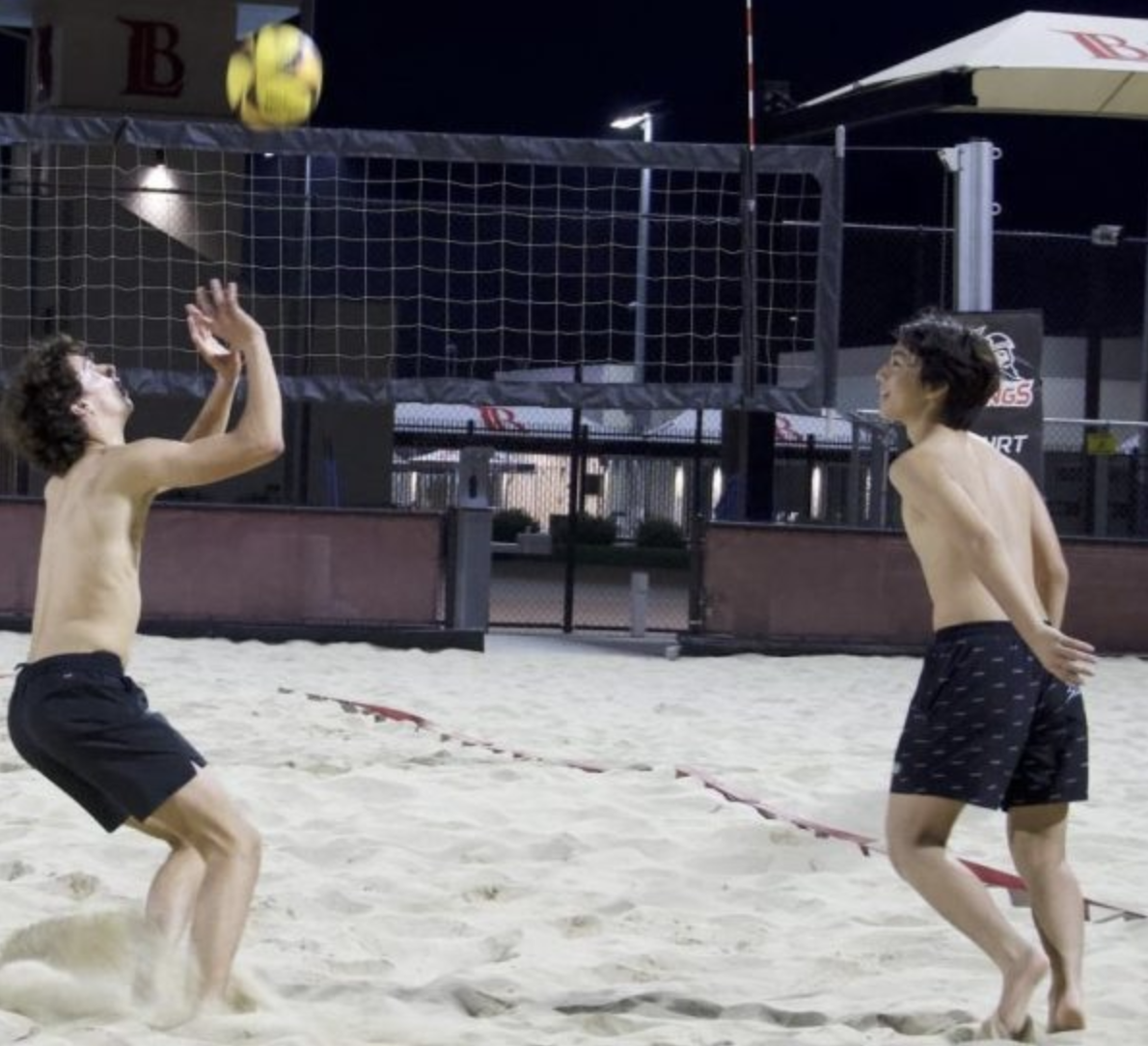 Boys volleyball takes its game to the ‘beach’